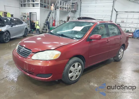 2005 Toyota Corolla Le из США, поврежденный, VIN 2T1BR32E75C492287